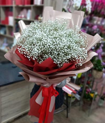 Букет цветов из: Гипсофила в Знаменке