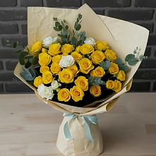 Букет цветов из:  Розы #REPLACE_PRED# Знаменке