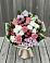 Букет цветов из: Альстромерии, Гвоздики, Розы и Хризантемы в Знаменке