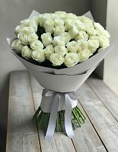 Букет 35 Белых роз в Знаменке