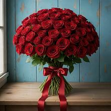 Букет Красные розы Блэк Меджик в Знаменке