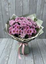 Букет цветов из:  Хризантемы #REPLACE_PRED# Знаменке