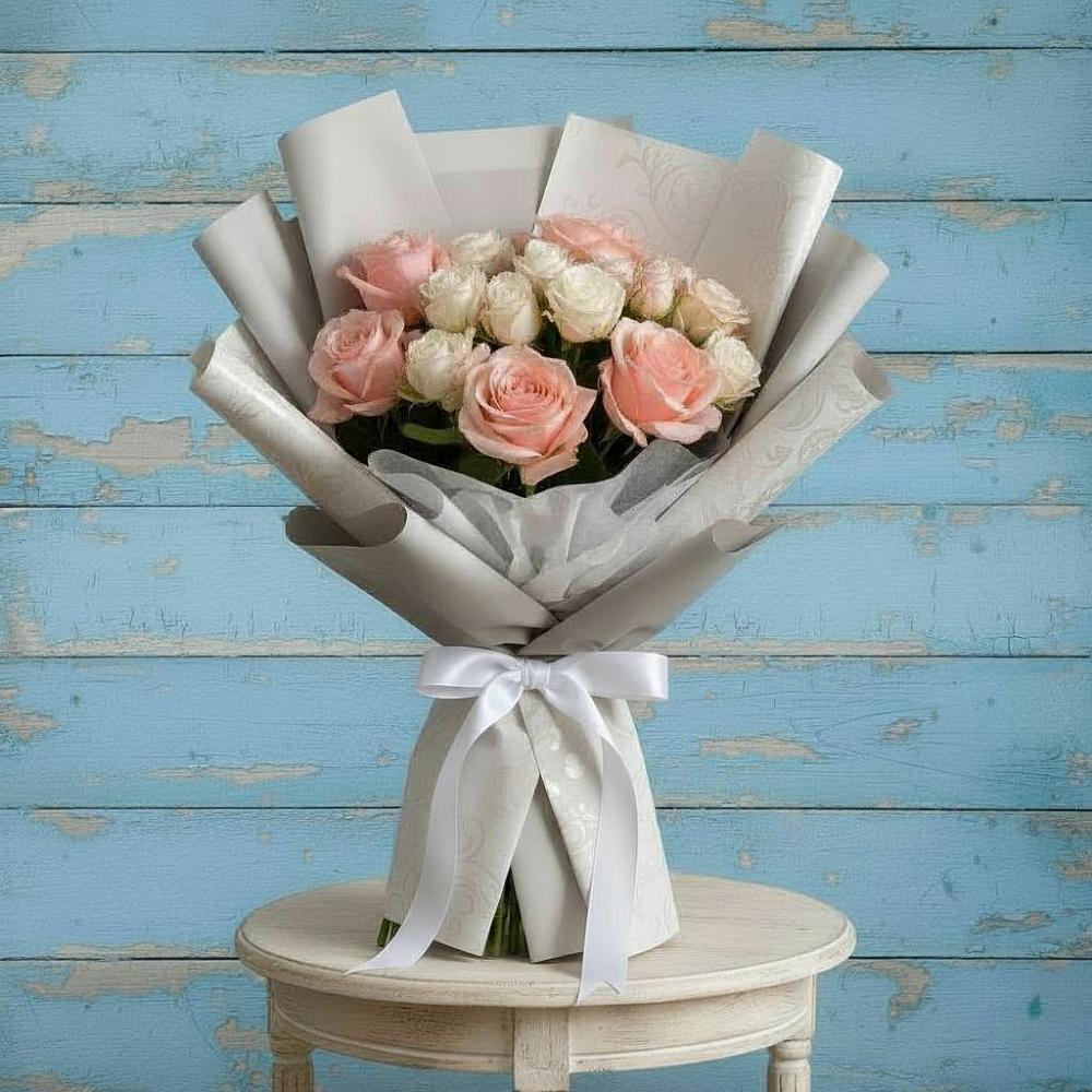 Букет цветов из: Розы в Знаменке