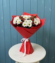 Букет цветов из:  Хризантемы в Знаменке