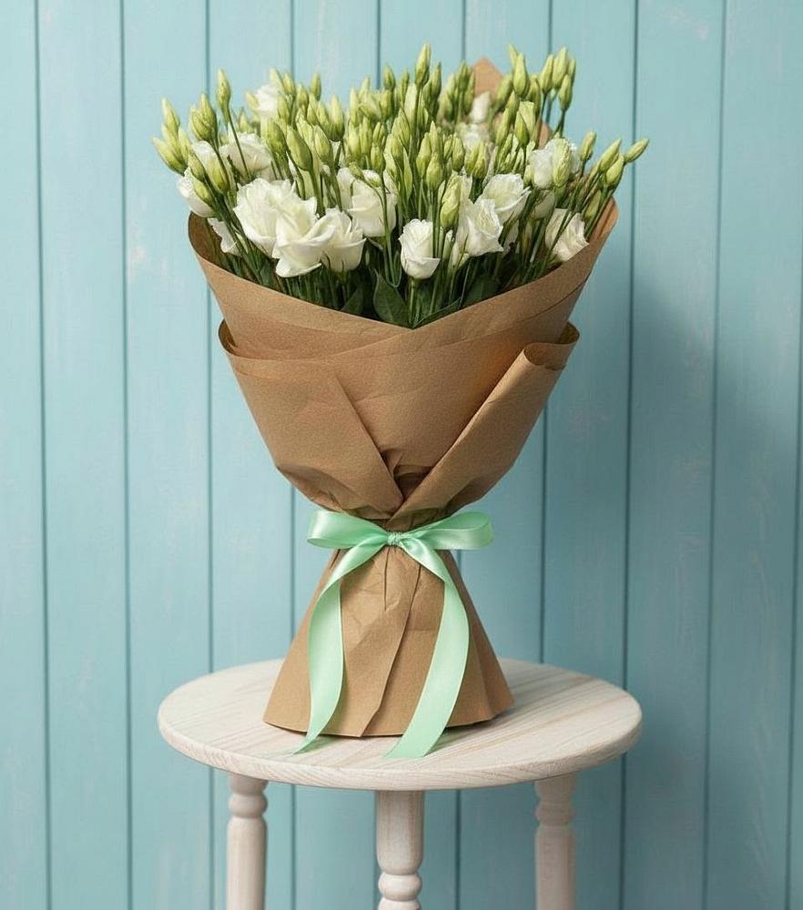 Букет цветов из: Лизиантусы в Знаменке