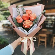 Букет цветов из:  Розы в Знаменке
