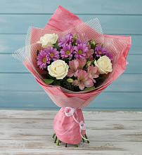 Букет цветов из:  Герберы #REPLACE_PRED# Знаменке