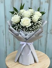 Букет цветов из:  Розы в Знаменке