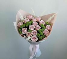 Букет цветов из:  Розы и Хризантемы в Знаменке