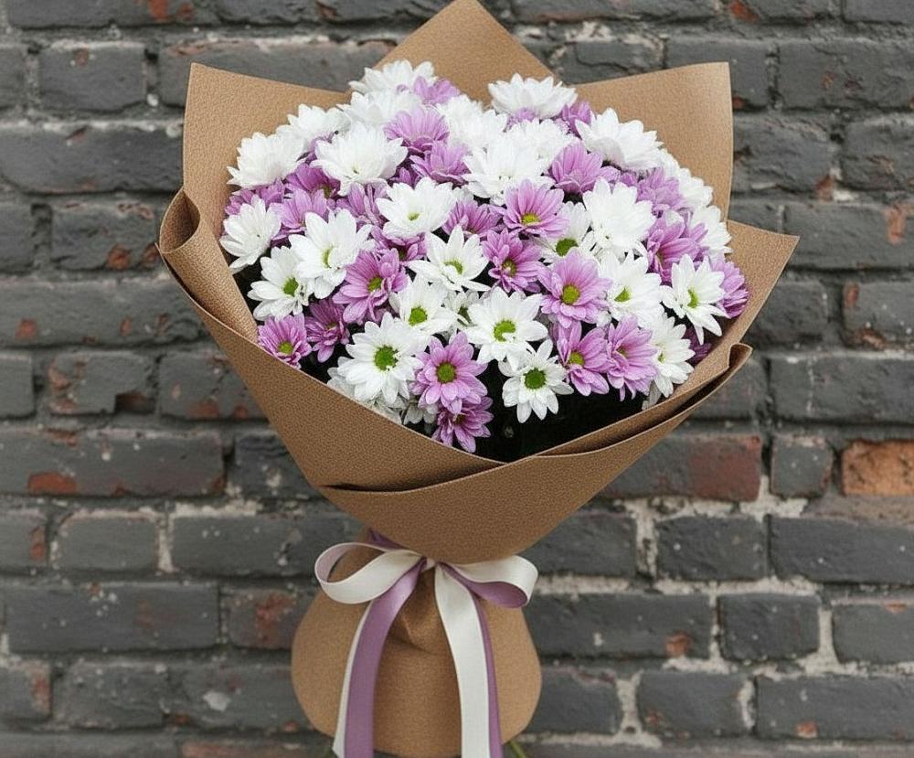 Букет цветов из: Хризантемы в Знаменке