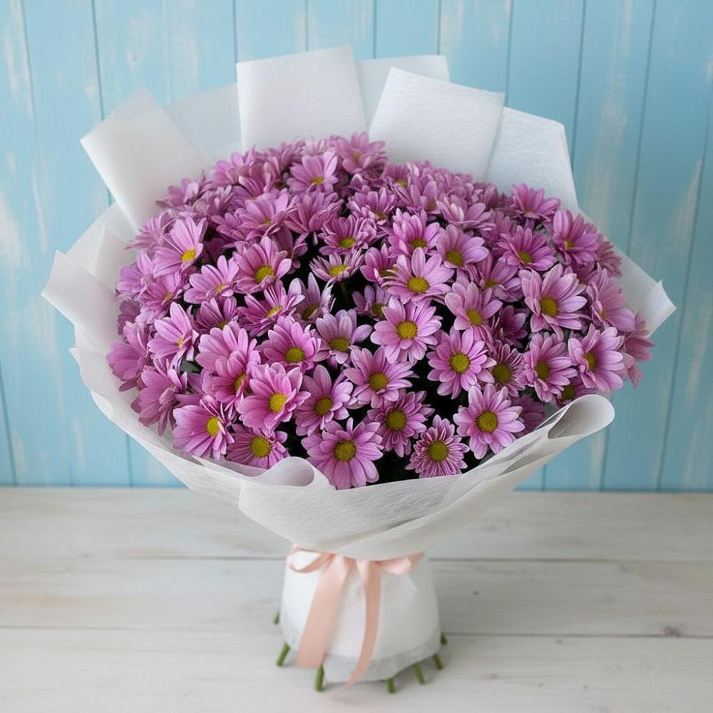 Букет цветов из: Хризантемы в Знаменке