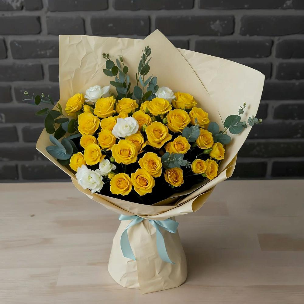 Букет цветов из: Розы в Знаменке