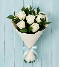 Букет цветов из:  Розы в Знаменке