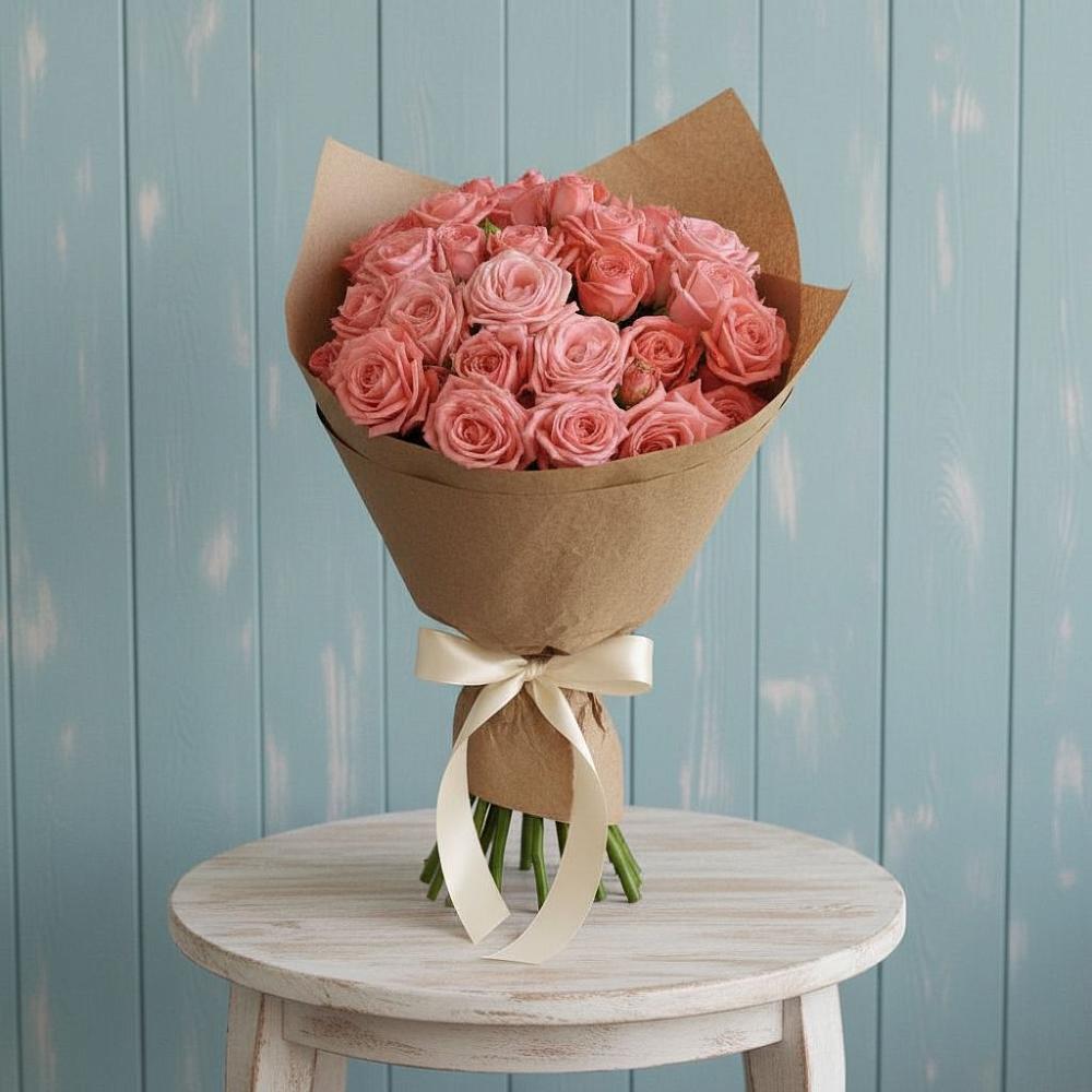 Букет цветов из: Розы в Знаменке