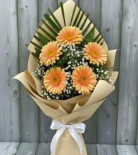 Букет цветов из:  Герберы #REPLACE_PRED# Знаменке