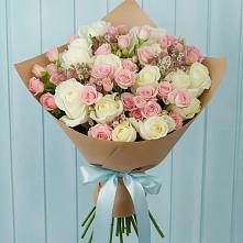 Букет цветов из:  Розы в Знаменке